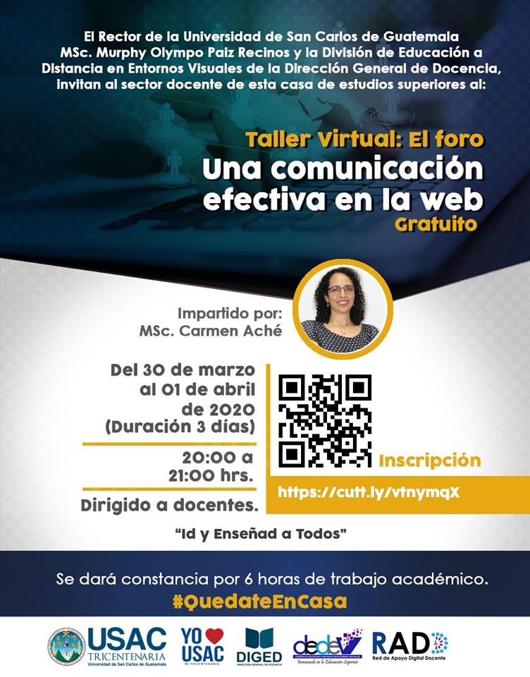 Taller virtual: El foro una comunicación efectiva en la web