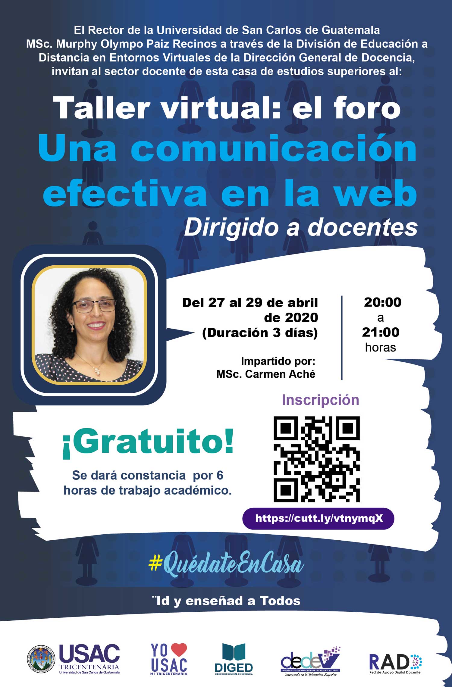 Taller virtual: e-actividades – a realizarse el día 27 de abril